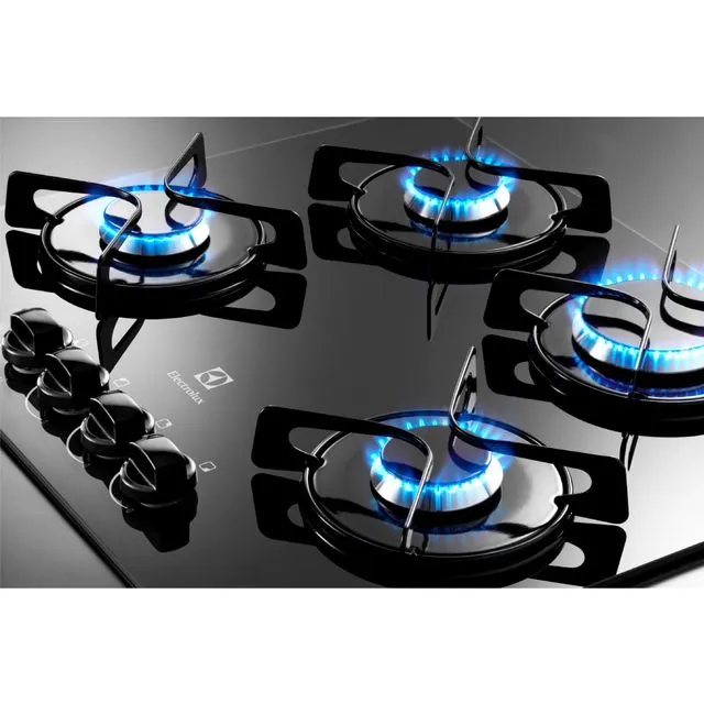 ANAFE ELECTROLUX GC60M GAS 4 HORNALLAS VIDRIO TEMPLADO 60x52 MULTIGAS