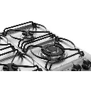 COCINA ELECTROLUX 56DXQ 56cm INOX DOBLE HORNO (ELEC-GAS) 4h ENC LUZ 91x56.2x68cm