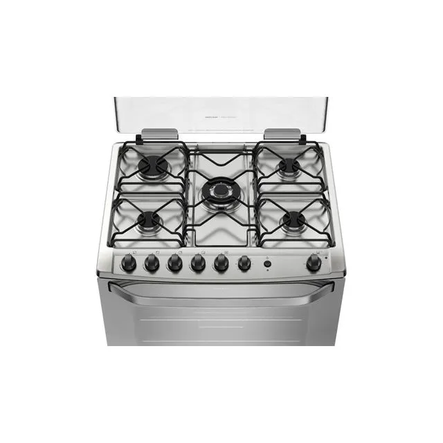 COCINA ELECTROLUX 76GSR 76cm INOX 5 HORNALLAS 90x76x69cm CLASE A