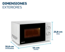 MICROONDA PHILCO MPHRW20UAN 20L ROTATIVO BLANCO