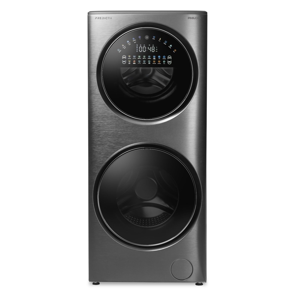 LAVASECARROPA PHILCO PREDICTA TORRE PHLFT157GT 17/5kg INVERTER A++ 1400rpm