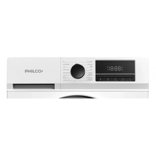 LAVARROPA PHILCO PHLFA11C3ABN 11kg 1400rpm INVERTER BLANCO FRONTAL 16P