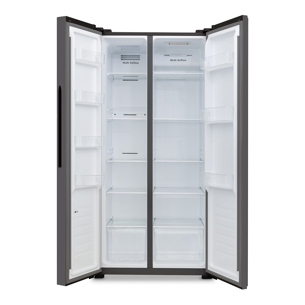 HELADERA PHILCO PHSB450N SIDE BY SIDE 428L BLACK 178x83.2x63