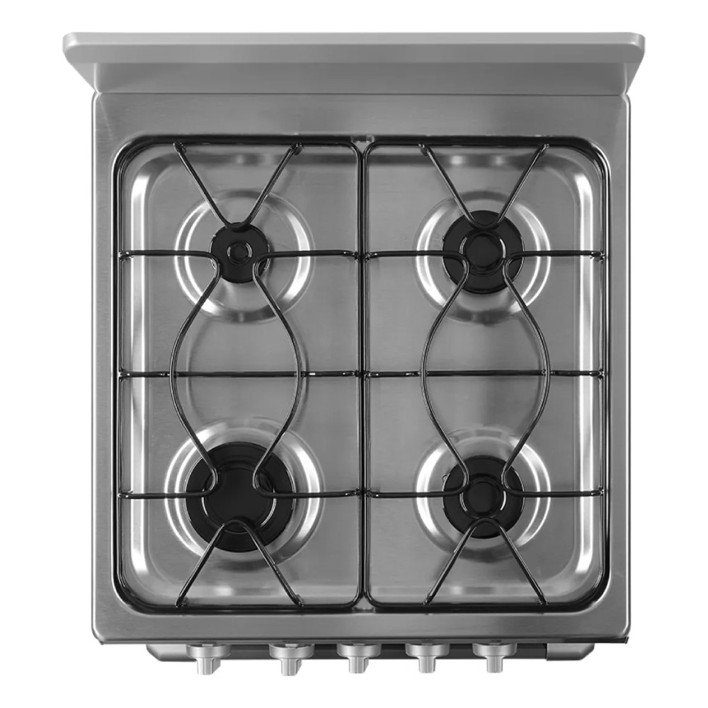 COCINA PHILCO PHCN50P INOX MULTIGAS 50CM 4 HORNALLAS FACIL LIMPIEZA