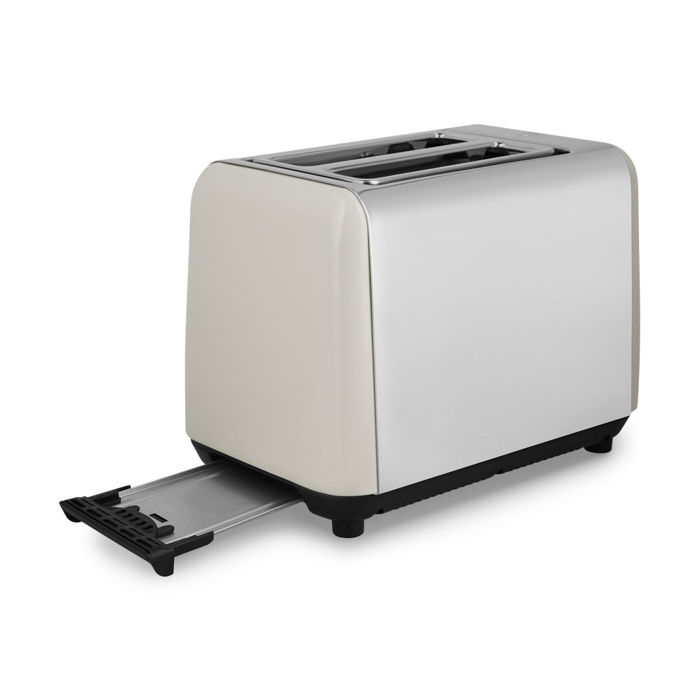 TOSTADORA ATMA TOAT21VCP VINTAGE CREMA 7 NIVELES 2 REBANADAS