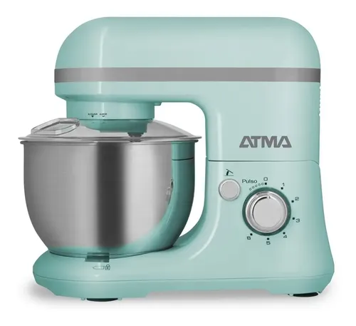 BATIDORA ATMA BPAT21BP CELESTE PLANETARIA VINTAGE 800W BOWL ACERO INOX 4L