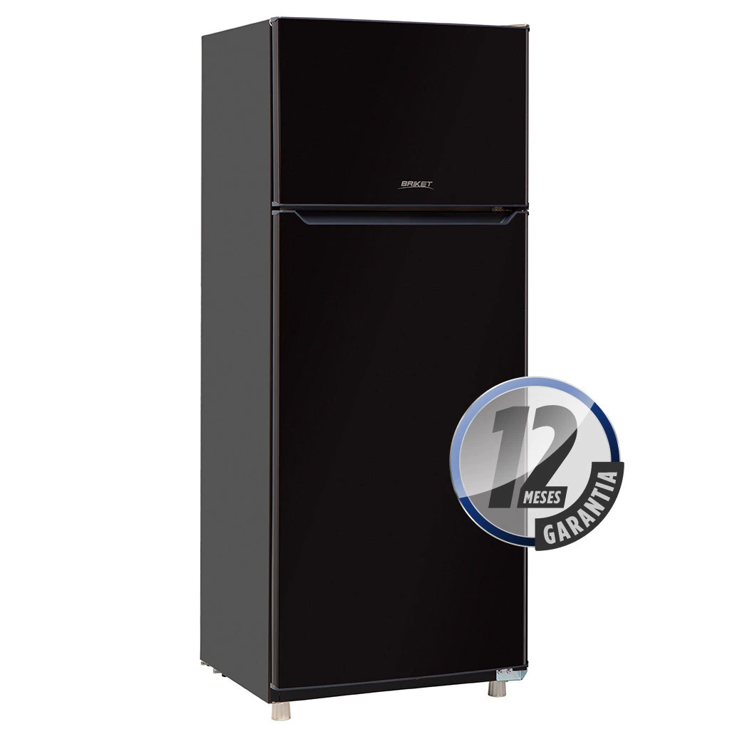 HELADERA BRIKET BK2F 1630VID NEGRA 2 PUERTAS 2 FIOS 347 LITROS
