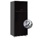HELADERA BRIKET BK2F 1630VID NEGRA 2 PUERTAS 2 FIOS 347 LITROS