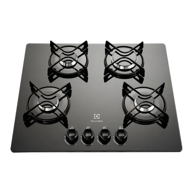 ANAFE ELECTROLUX GC60M GAS 4 HORNALLAS VIDRIO TEMPLADO 60x52 MULTIGAS