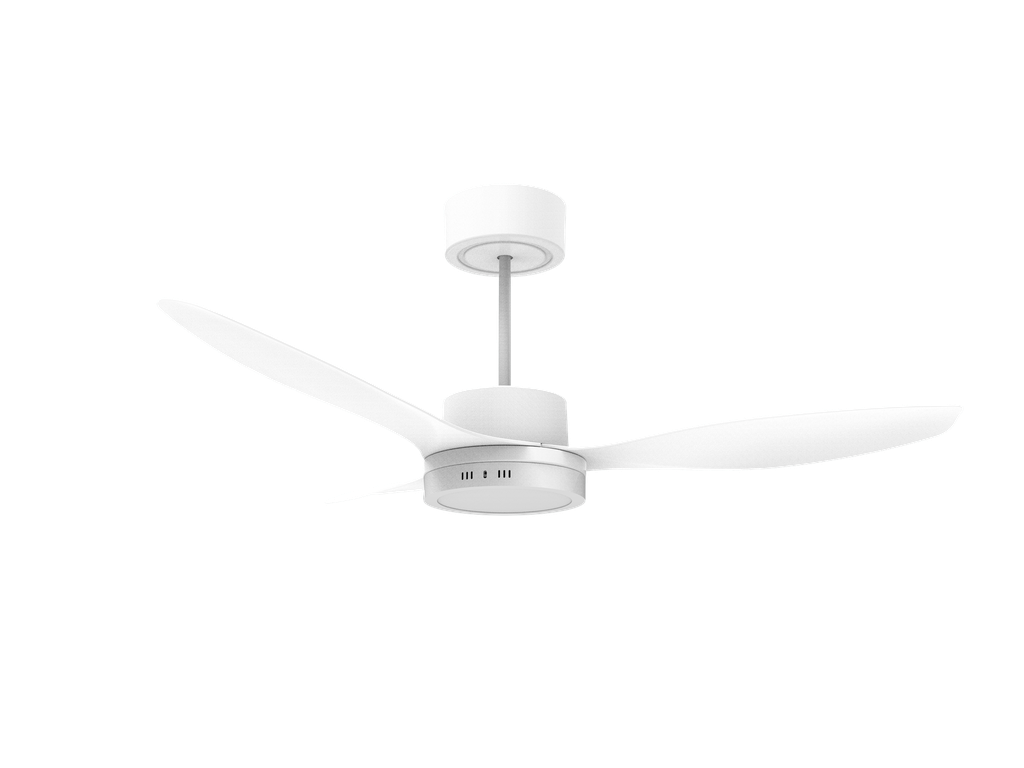VENTILADOR INDELPLAS TECHO BLANCO 47" 30w 6v C/REMOTO LUZ LED
