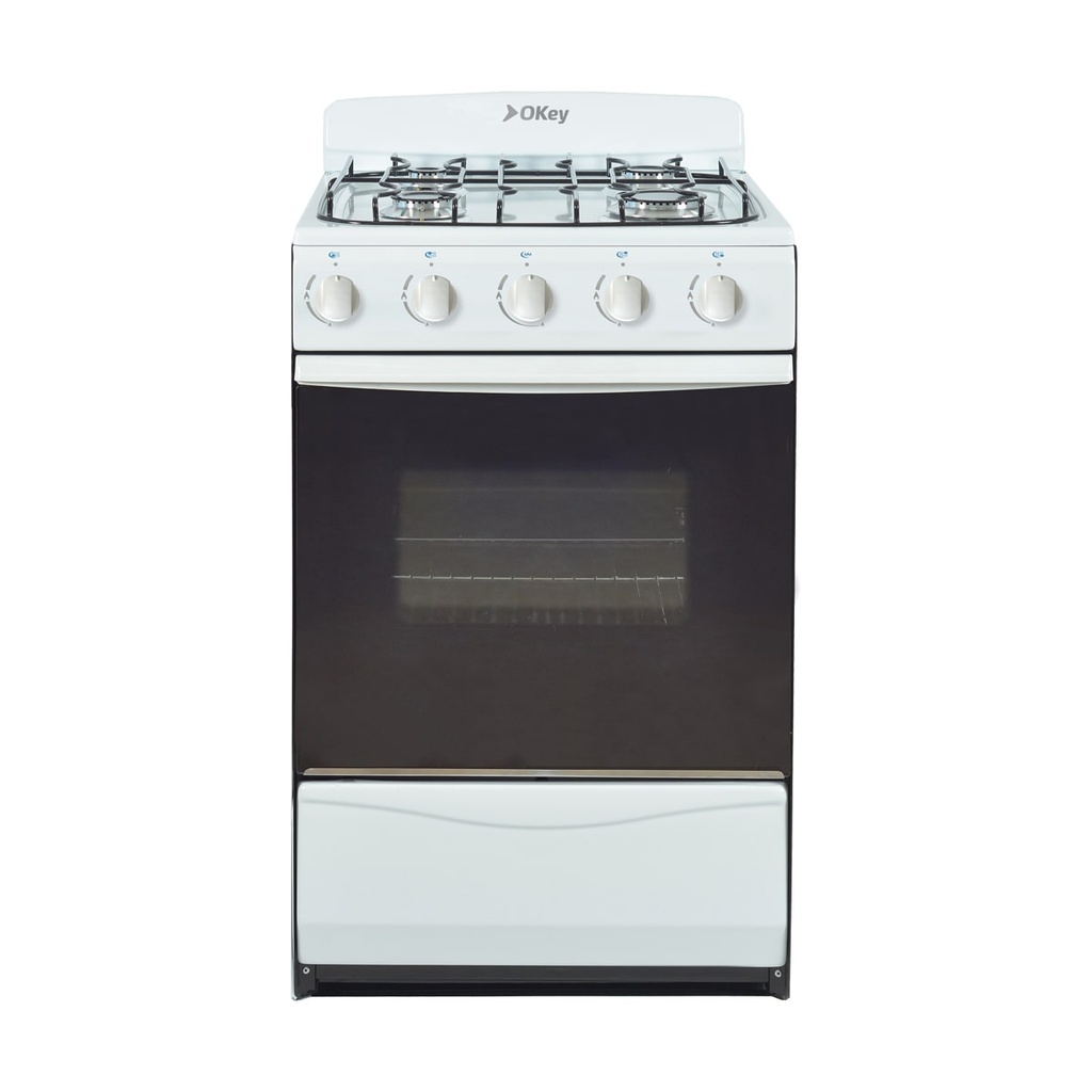 COCINA ORMAY PETIT BLANCA MULTIGAS V/SEG 51cm 4 HORN HORNO S/PARRILLA