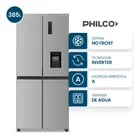 HELADERA PHILCO PHSB470XD2 385L SBS INVERTER INOX A+ 68x79x180cm NO FROST