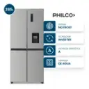 HELADERA PHILCO PHSB470XD2 385L SBS INVERTER INOX A+ 68x79x180cm NO FROST
