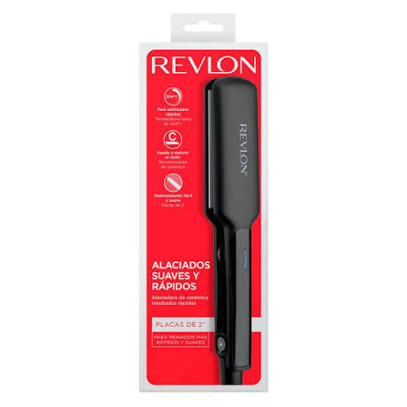 PLANCHA CABELLO REVLON RVST2182LA2A PLACAS ANCHAS - Temp maxima 220°C