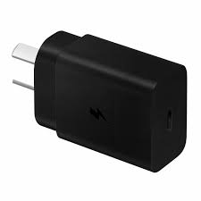 CARGADOR SAMSUNG USB Type-C (25w) SIN CABLE NEGRO EP-T2510NBS-GAR