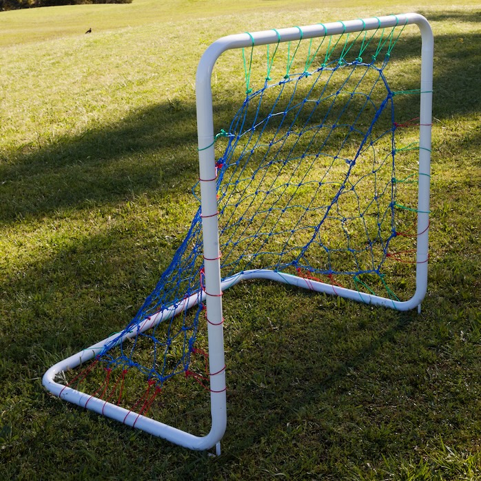 ARCO DE FUTBOL SILCAR ARCFUT 110X110X070 CAÑO 1 1/2" RED ESTUCHE