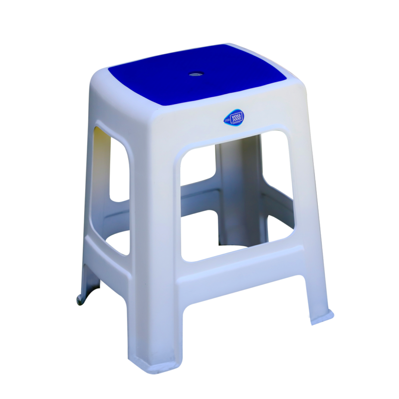 BANQUETA VOSS2000 GOLIAT BLANCO TAPA AZUL