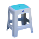 BANQUETA VOSS2000 GOLIAT BLANCO TAPA CELESTE