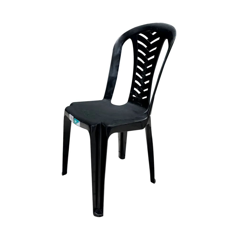 SILLA NR by Voss200 LIVING NEGRO SILIVINGNE PLASTICO 46x88x49cm 125kgMAX 2.3kg