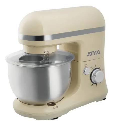 [03703021] BATIDORA ATMA BPAT21WP BLANCA PLANETARIA VINTAGE 800W BOWL ACERO INOX 4L