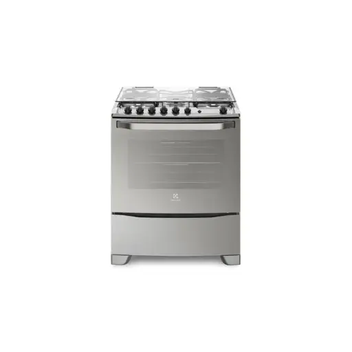 [758400749] COCINA ELECTROLUX 76GSR 76cm INOX 5 HORNALLAS 90x76x69cm CLASE A