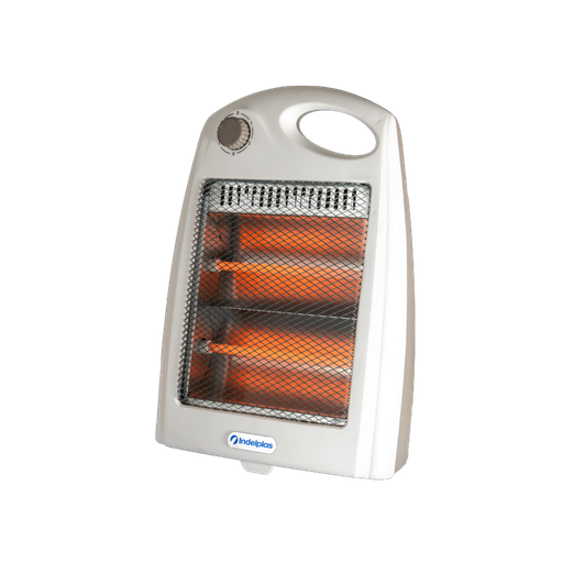 [54930101] ESTUFA INDELPLAS IE-01 800w 2 VELAS CUARZO 2 NIVLES CORTE CAIDA