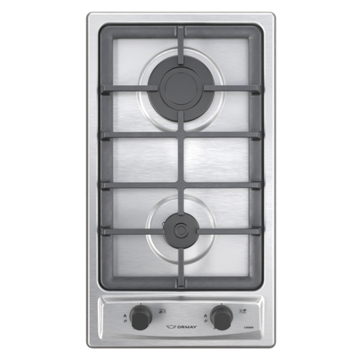 [98568] ANAFE ORMAY CARMIN IX ACERO INOX 2 HORNALLAS