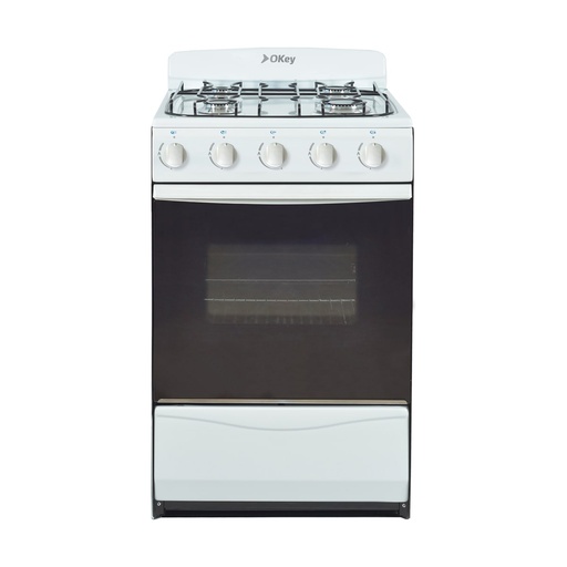 [98261] COCINA ORMAY PETIT BLANCA MULTIGAS V/SEG 51cm 4 HORN HORNO S/PARRILLA