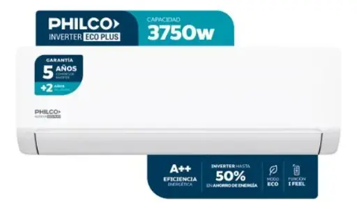 [962008255] SPLIT PHILCO 3750w FC INVERTER (3182fg) F/C R-32 PHIN37HA2AN