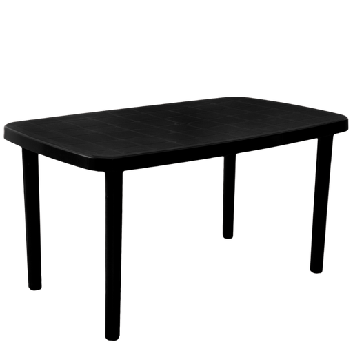 [28600017] MESA VOSS2000 RECTANGULAR 140x080 CM NEGRA MARGARITA