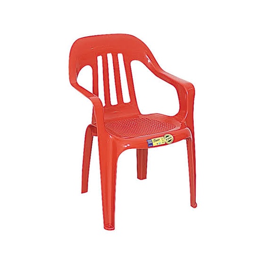[28600025] SILLON VOSS2000 FIESTA ROJO REJILLADA RESP LISTON