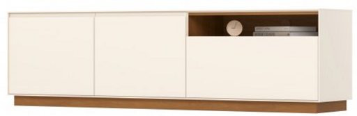 [313225] RACK HENN AURYN 3 PTAS COLOR Cinamomo/OffWhite 550x2000x430 S313-225